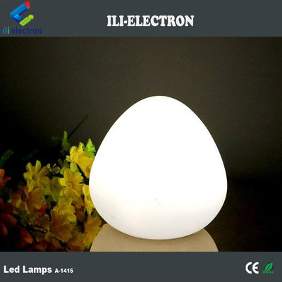 Lampu malam berbentuk telur berwarna-warni lampu LED nirkabel dengan remote control