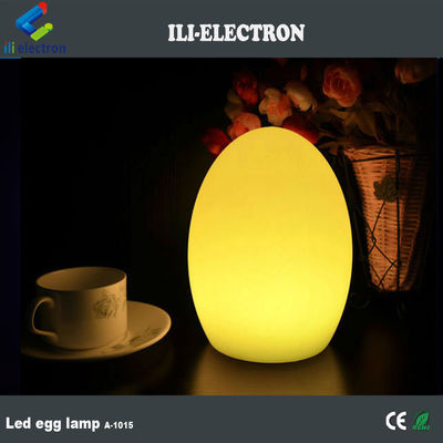 Lampu berbentuk telur nirkabel IP65 tahan air dengan dasar pengisi daya