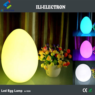 Lampu berbentuk telur nirkabel IP65 tahan air dengan dasar pengisi daya