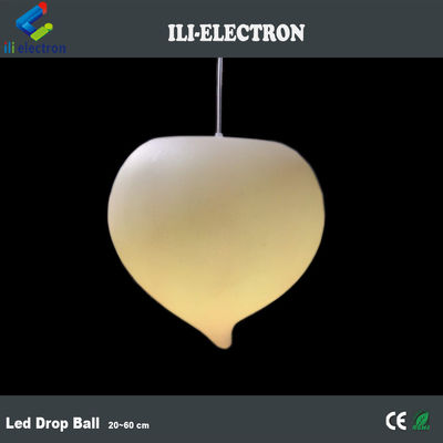 10 ~ 60 cm 16 warna berubah led drop bola