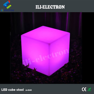 Kubu pencahayaan led plastik remote control