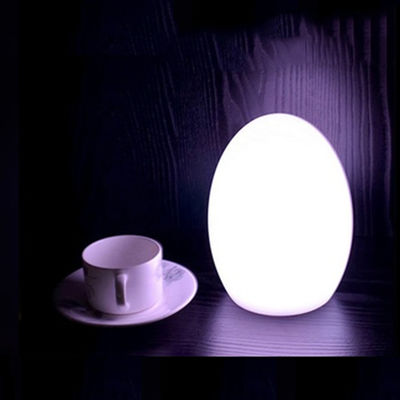 3500K Rechargeable Egg Bentuk Lampu LED Bahan Plastik Untuk Anak Hadiah