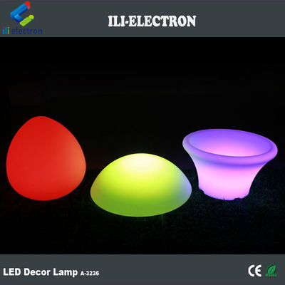 Lampu LED Plastik Luar Ruangan Bentuk Telur 4400mah Dengan Gaya Tetes Air