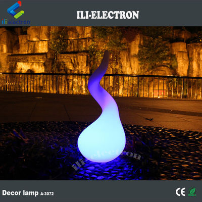 16 lampu lantai led plastik yang berubah warna