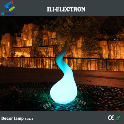 16 lampu lantai led plastik yang berubah warna