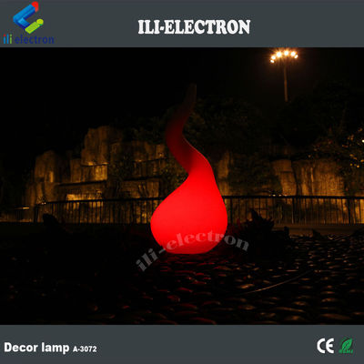 16 lampu lantai led plastik yang berubah warna