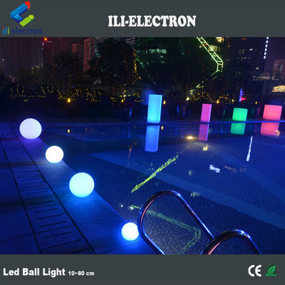 bola lampu led plastik sisi kolam renang