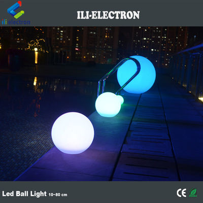 bola lampu led plastik sisi kolam renang