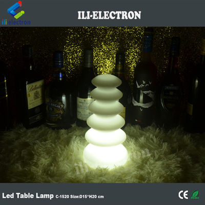16 warna berubah lampu meja led plastik