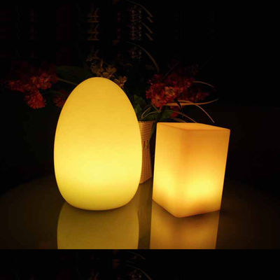 Modern Luxury LED Baterai Lampu Meja Bentuk Telur