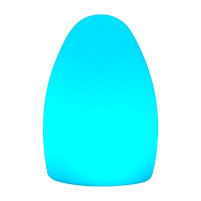 Lampu telur LED plastik bercahaya yang dapat berubah warna