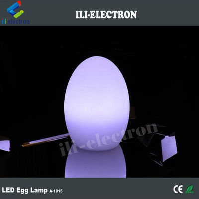 Lampu telur LED plastik bercahaya yang dapat berubah warna