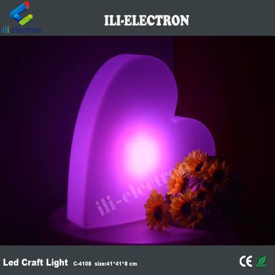Lampu dekoratif berbentuk jantung yang dipimpin