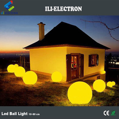 Lampu bola LED tahan air RGB Lampu bola dekoratif luar ruangan / ulang tahun