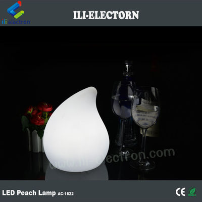 berwarna-warni bentuk persik plastik Mini lampu meja modern