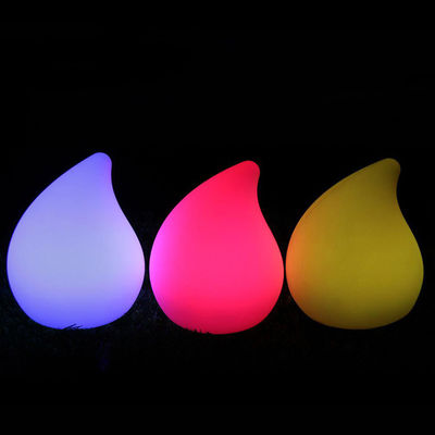 berwarna-warni bentuk persik plastik Mini lampu lampu meja