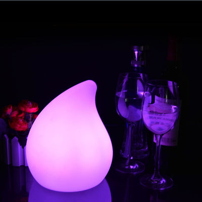 berwarna-warni bentuk persik plastik Mini lampu lampu meja