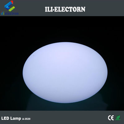 Menyinari Fantastic Plastik Isi ulang LED Oval Dekorasi Ball Bar Furniture