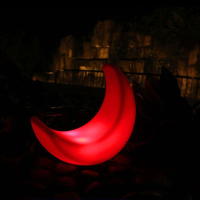 2023 bentuk bulan kecil lampu dekorasi led natal diterangi