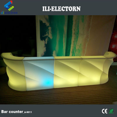 baru PE plastik multi-warna portabel komersial dipimpin bar set bercahaya
