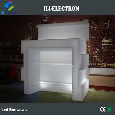Plastik LED Mobile Bar Tabel 16 Warna Berubah tahan air