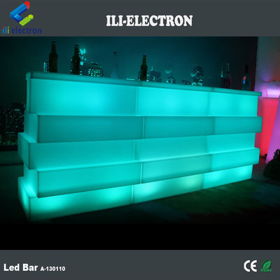 Plastik LED Mobile Bar Tabel 16 Warna Berubah tahan air