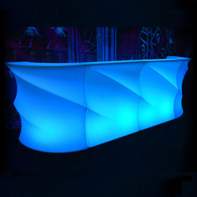Tabel bar led berbentuk gelombang / LED bar counter / top sell LED bar counter