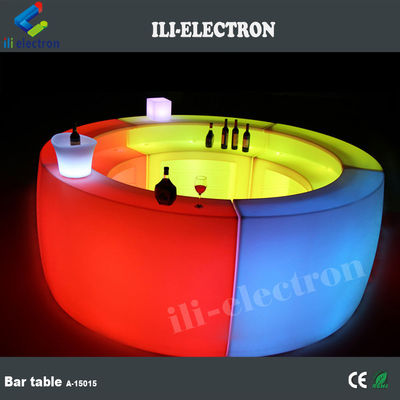 Bulat Berwarna Cahaya LED Bar Counter Tercahya Sertifikat CE