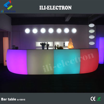 Bulat Berwarna Cahaya LED Bar Counter Tercahya Sertifikat CE