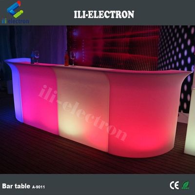 Remote berwarna-warni LED bercahaya sudut Bar untuk halaman