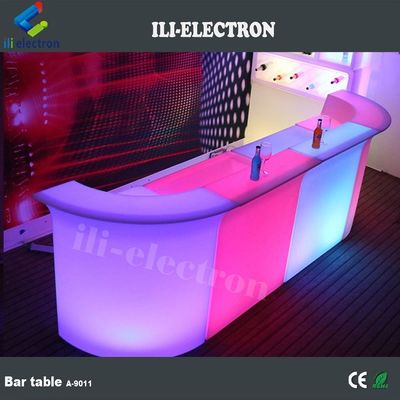 Remote berwarna-warni LED bercahaya sudut Bar untuk halaman
