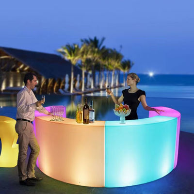 Disesuaikan LED Bar Bulat Counter Tercahya IP65 tahan air