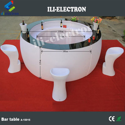 Disesuaikan LED Bar Bulat Counter Tercahya IP65 tahan air