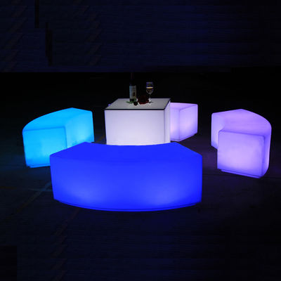 kursi meja poker elektronik meja bercahaya set furnitur LED