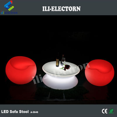 Taman bar Plastik LED Light Up Meubel kursi meja Waterproof