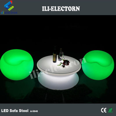 Taman bar Plastik LED Light Up Meubel kursi meja Waterproof