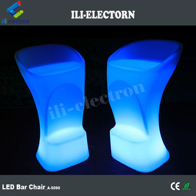 RGB desain modern berwarna-warni dipimpin kursi bar bercahaya