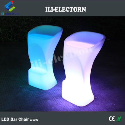RGB desain modern berwarna-warni dipimpin kursi bar bercahaya