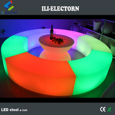 Merubah warna mobil led isi ulang led kursi bangku melengkung led