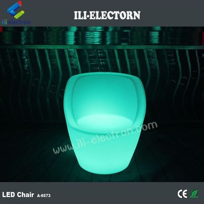 multi-warna bersinar portabel isi ulang lampu LED kursi pesta