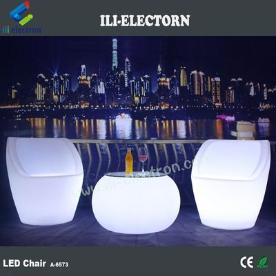 multi-warna bersinar portabel isi ulang lampu LED kursi pesta