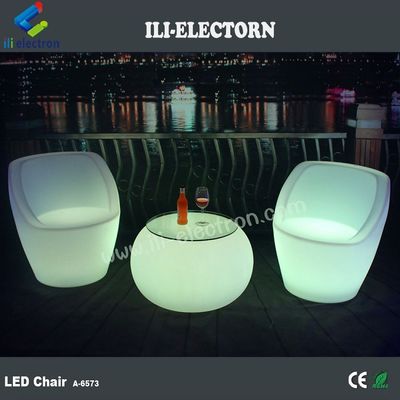 multi-warna bersinar portabel isi ulang lampu LED kursi pesta