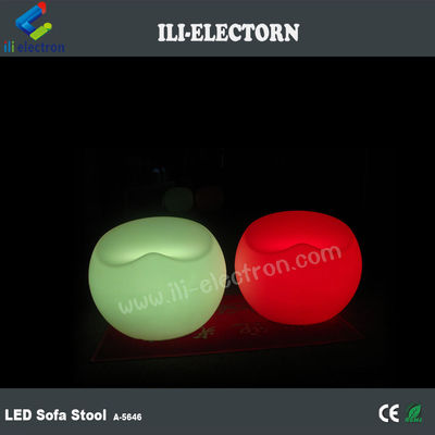Muti Warna RGB LED Cahaya Cocktail Meja, Waterproof Light Up Bar Furniture