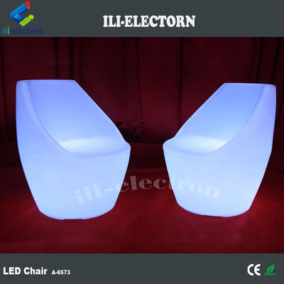 Rechargeable LED Glow Furniture Chair Waterproof Untuk Klub Malam Acara