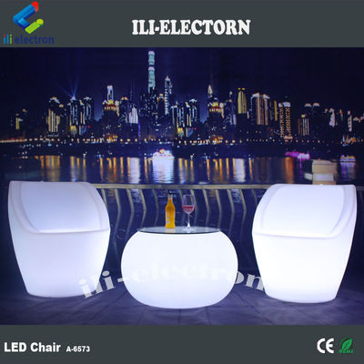 Rechargeable LED Glow Furniture Chair Waterproof Untuk Klub Malam Acara