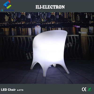 Modern Glow LED Light Up Kursi 16 Warna Berubah Untuk Bar Klub Malam