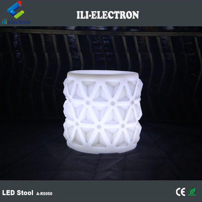 Furnitur Plastik LED yang Menyenangkan, LED Light Up Chair untuk TK
