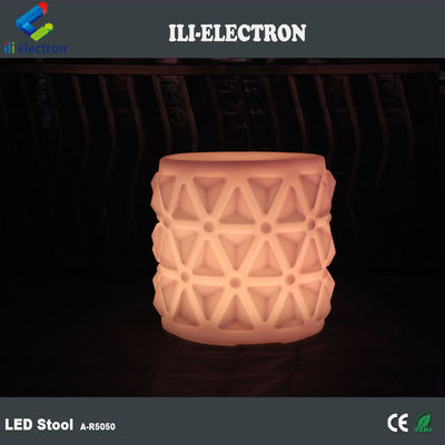 Furnitur Plastik LED yang Menyenangkan, LED Light Up Chair untuk TK