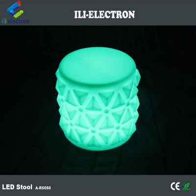 Furnitur Plastik LED yang Menyenangkan, LED Light Up Chair untuk TK