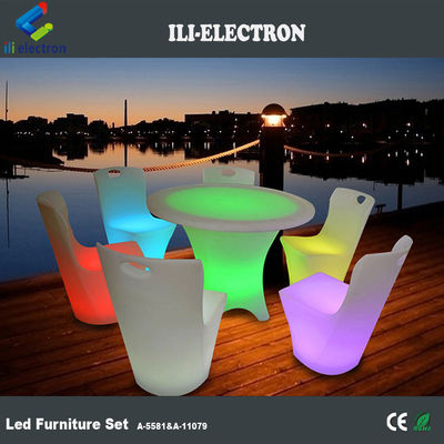 Furnitur LED Glow 16 Warna Berubah Untuk Komersial